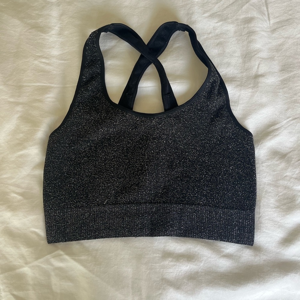 Phat Buddha Glitter Sports Bra